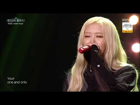 Rosé - Number One Girl (The Season: Lee Young Ji’s Rainbow) Live version