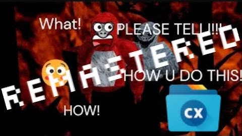 How To Get Gorilla Tag Horror On Quest 2 and 3 Tutorial and CX File Explorer REMASTERED VERSION!