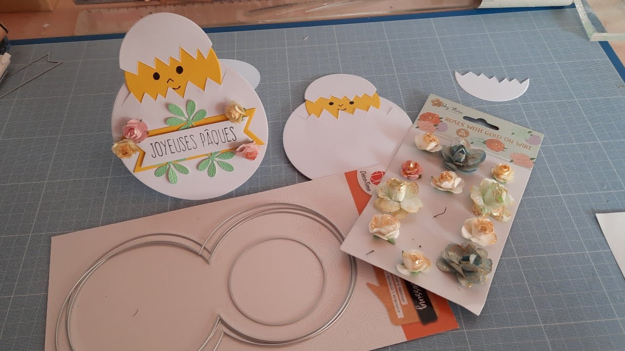 Tuto Carte Poussin Facile