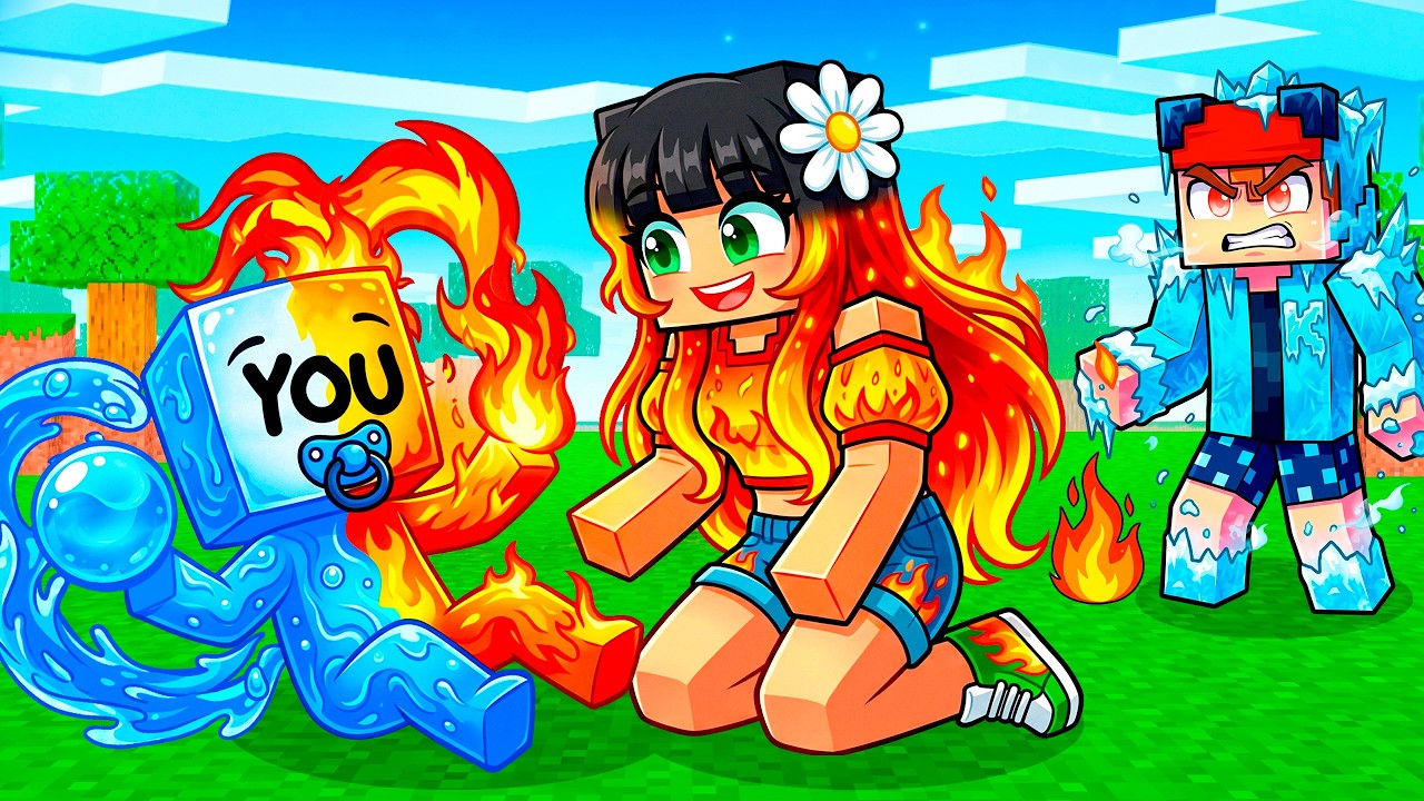 You Have A ELEMENTAL Family in Minecraft!