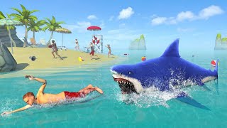 Shark Attack Simulator - New Hunting Game | Angry Shark 3D - Android GamePlay HD screenshot 4