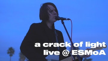SCHWARZ - a crack of light live @ESMoA, Los Angeles