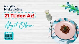 En Ucuz Misket Köfte Tarifi A101