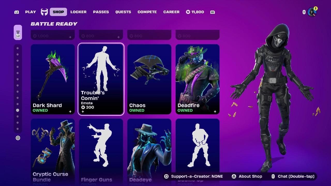 New Trouble's Comin Emote, New Kicks & Ski Bundles Is Back! Fortnite Item Shop January 13th 2026!