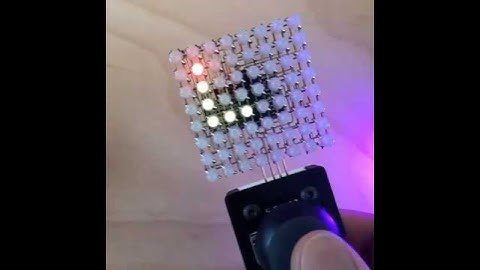 Snake Game with LED Matrix | Microcontroller Project