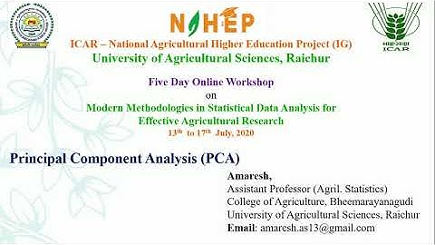 Principal Component Analysis using SPSS