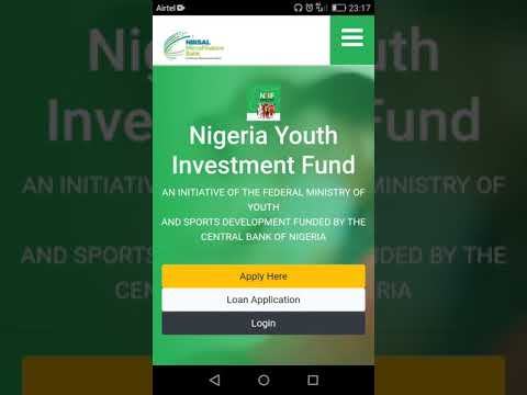 Nyif loan. How to receive and activate Nigerian youth investment fund loan email verification.