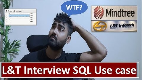 L&T Infotech Interview SQL Question | SQL Use case for Interview | SQL Rank and Dense_Rank