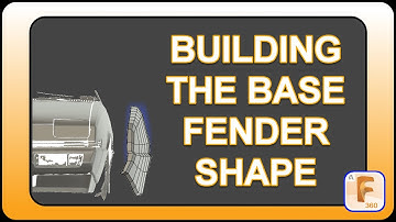 3D Scan to Part Series Part 5 | Wide Body Design Part 2 | Refining the Base Fender Shape