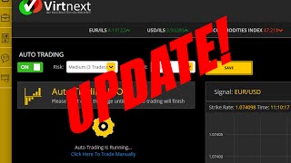 Virtnext Trading Software Update