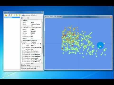 XNA 2D Particle Editor