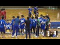5日 ハンドボール男子 あづま総合体育館 Aコート 江津×湯沢 1回戦 2