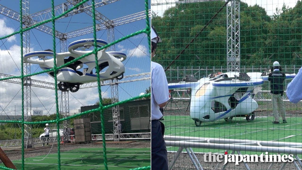 Japanese ‘flying car’ prototype by NEC