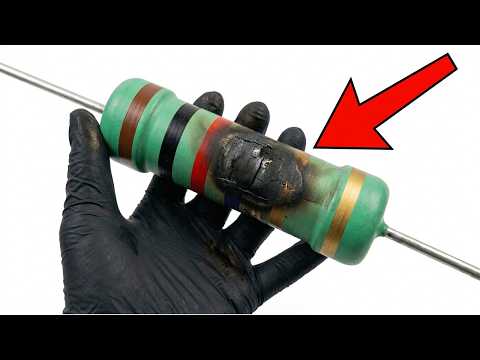 Cómo SABER si una resistencia está QUEMADA sin desoldar!