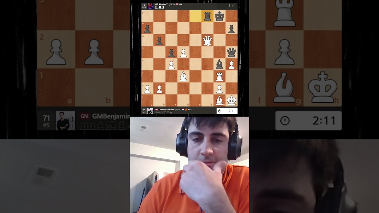 Refuses to Resign Against Grandmaster #chess #shorts