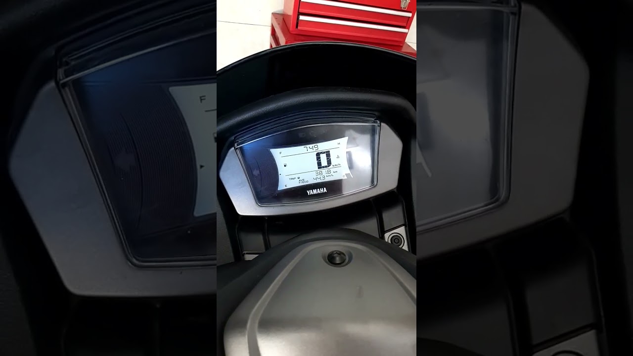 cara reset oli, vbelt dan jam speedometer yamaha new nmax 
