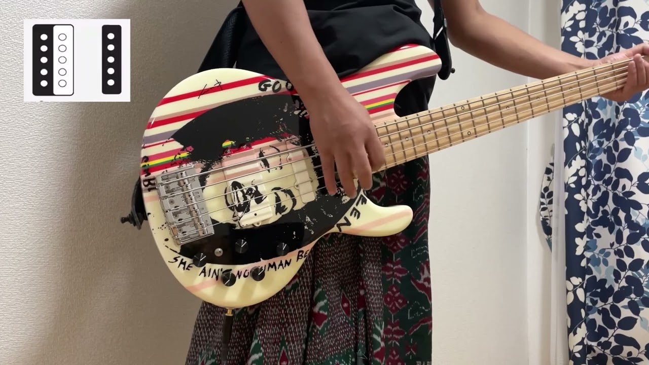 ベース edwards tetsuya BARDIC bass Edwards Bardic Goodvibes Tetsuya Signature PICKUP COMPARISON