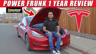 Tesla Model 3/Y Automatic Power Frunk - One Year Review & Safety Concerns (Hansshow 2022)