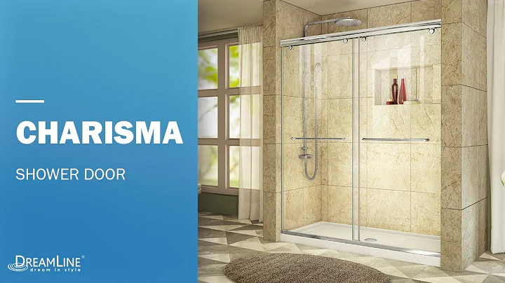 DreamLine Charisma Frameless Shower Door | Bypass Opening