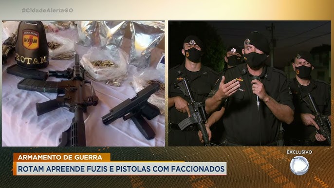 Homens suspeitos de integrar facção de venda de armas são presos em Goiânia  - @aredacao