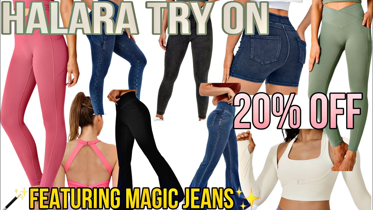  Halara Magic Jeans
