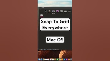 How To Set Snap To Grid On All Folders in Mac OS #tutorial #mac #hacks #tipsandtricks #apple