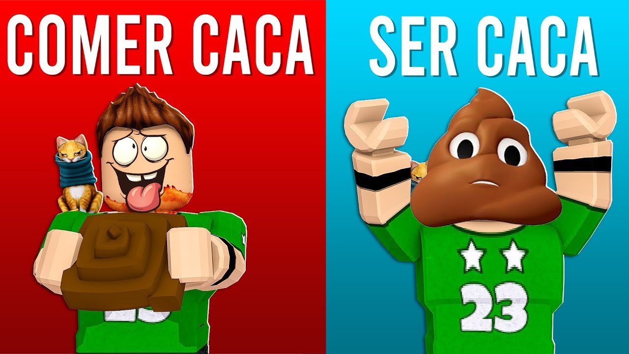 Comer Caca O Ser Una Caca Roblox Would You Rather Youtube - hola cara de caca tupido roblox