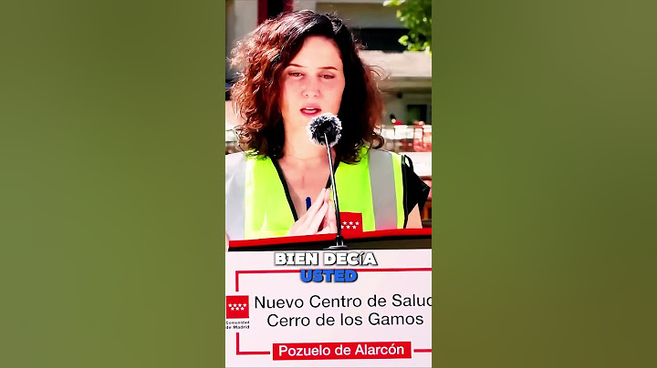 😂😂 TAJANTE respuesta de AYUSO a periodista de TVE