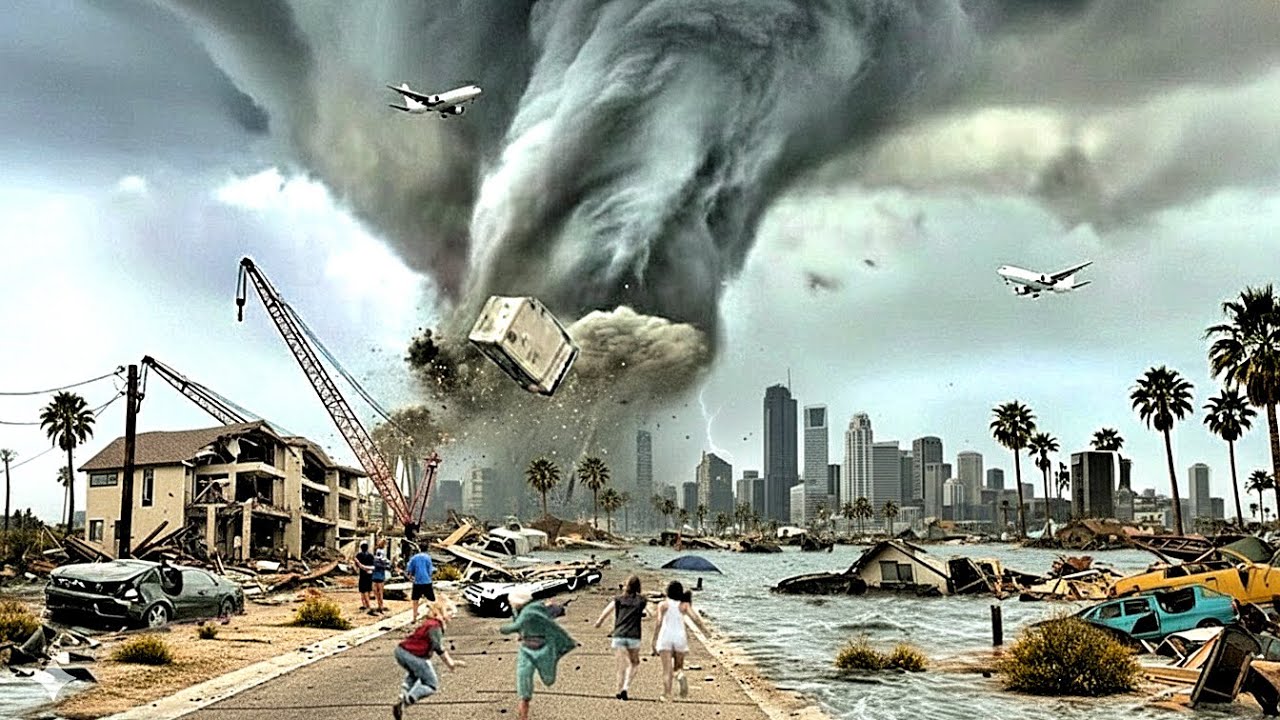 Sunami Cyclone CYCLONE ERUPTION 2025: Ocean Boils, Super-Storm TRIGGERS Mega-Tsunami ...
