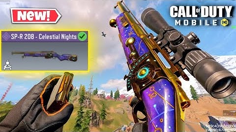 *NEW* SP R 208 Celestial Nights Gameplay in COD Mobile Season 6 Battle Pass 2023 | codm on iPhone 7