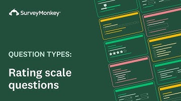 How to create a Matrix/Rating scale question with SurveyMonkey