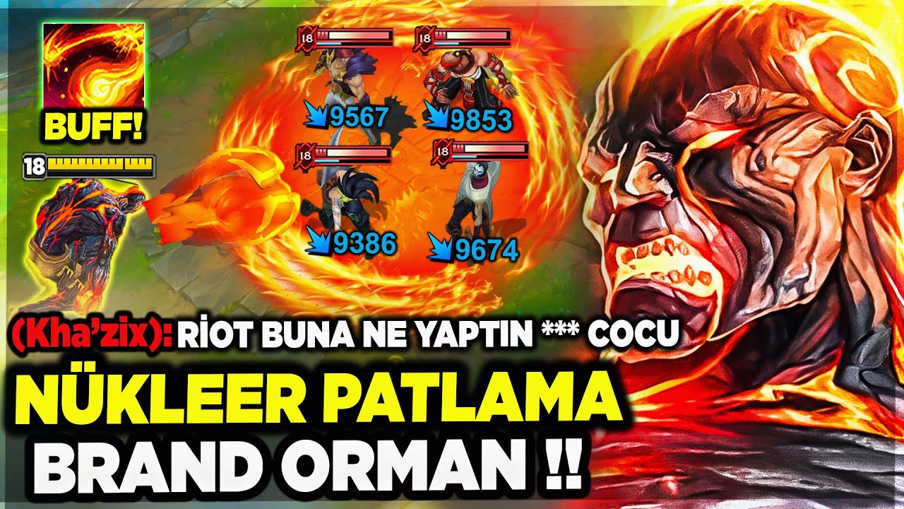 TÜM SKİLLER BUFF !! AŞK ACISI GİBİ YAKIYOR