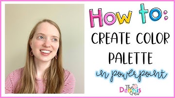 How to: Create a Color Palette for your Brand Colors | Tips for TPT Authors