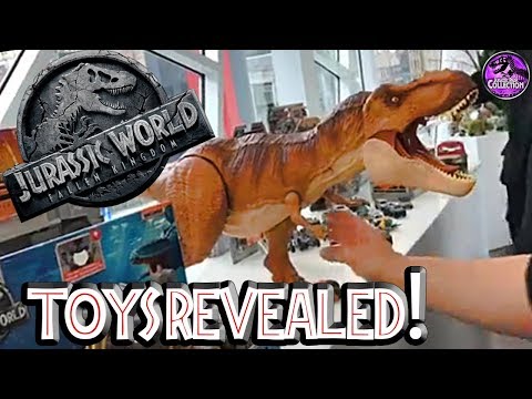 FALLEN KINGDOM Toys Revealed!! | Jurassic World | Games, Toys and Collectibles