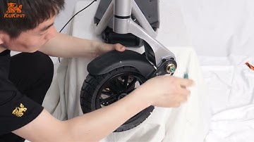 KuKirin A1 Brake Disc Replacement Tutorial（更换刹车盘教程）