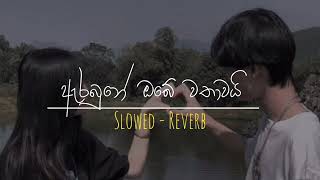 Papuwe Nawathina Me Susuman_Slowed - Reverb ඇරබුනේ ඔබෙ වතාවයි..
