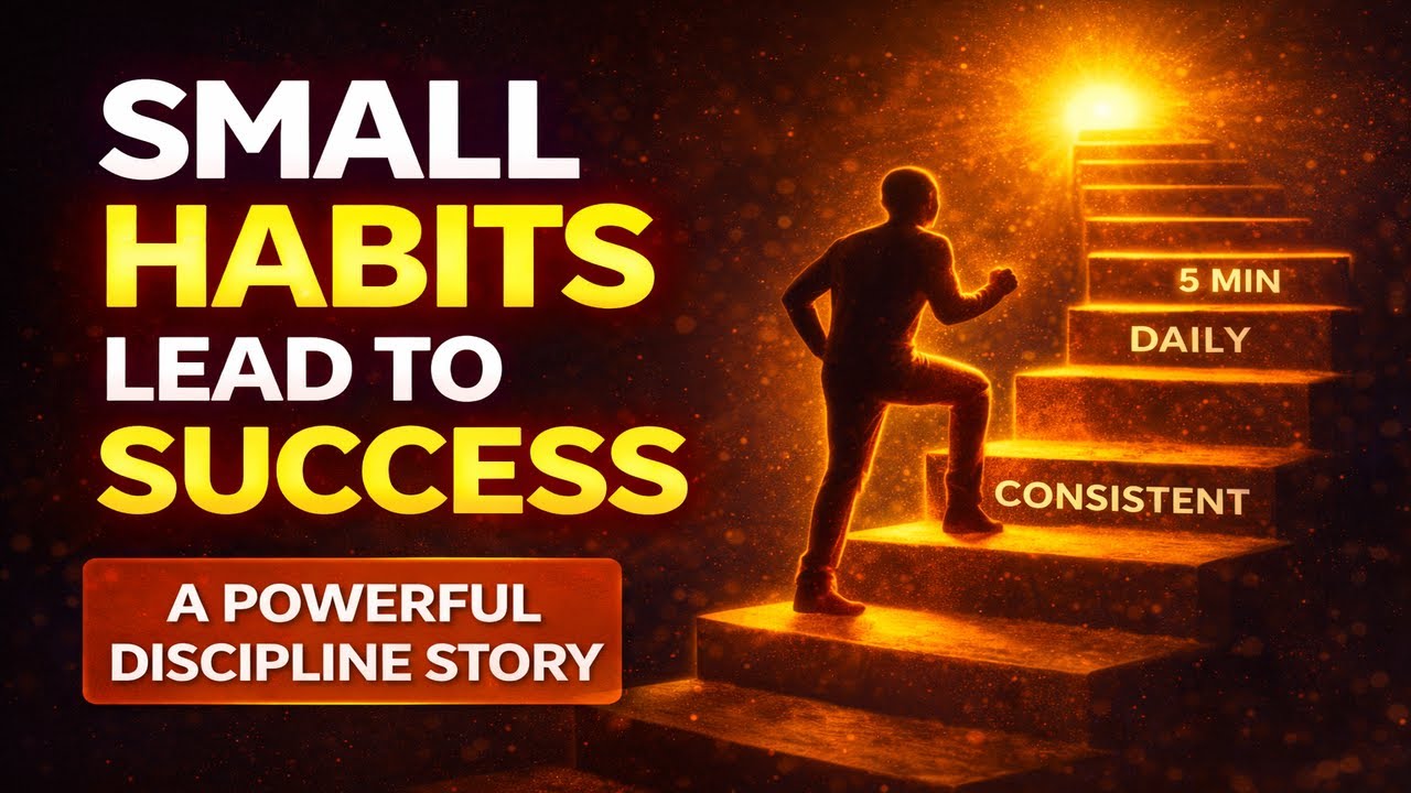 Small Habits That Lead to Success | A Powerful Discipline Story.