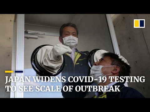 Japan expands walk-through and drive-through Covid-19 test sites to gauge scale of outbreak