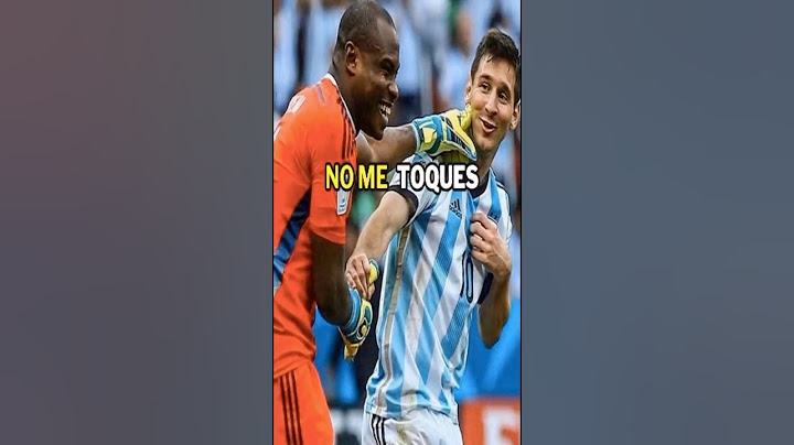 ¡La inesperada respuesta de Messi a este portero nigeriano que pidió su camiseta!