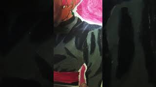 #anime #art #power drawing of black Goku