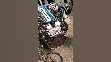 2JZ-GTE Engine Fired Up on the Floor! Full Test & Inspection