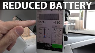 Nissan Leaf 24 kWh battery degradation test