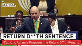 You Won't Believe What Patriotic Alliance Proposed in Parliament #gnu