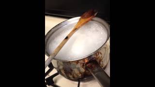 How to bust myths:1 wooden spoon on boiling pot