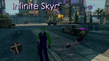 Saints Row The Third - Infinite Skydive Glitch