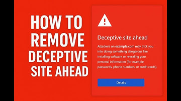 How to Remove "Deceptive Site Ahead" Warning from Your Website (2025)