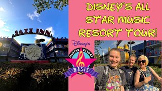 DISNEY'S ALL-STAR MUSIC RESORT TOUR! - YouTube