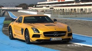 2014 Mercedes-Benz SLS AMG Black Series - drive review video