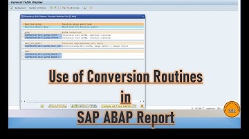 15.Conversion Routines use in SAP ABAP Report | End-to-End Demo | Real time e.g. | Conversion_Exit_*