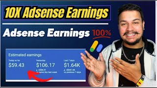 अब होगी 10X Google AdSense Earning💸| Best Ads Placement in Hindi |  Increase Adsense CPC | High CTR